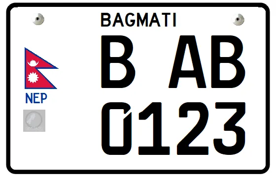 License plate detection project by Sushank Ghimire, bounding boxes drawn around a vehicle plate